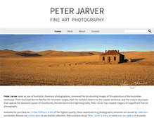 Tablet Screenshot of peterjarver.com